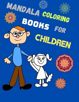 Paperback mandala coloring books for children Book