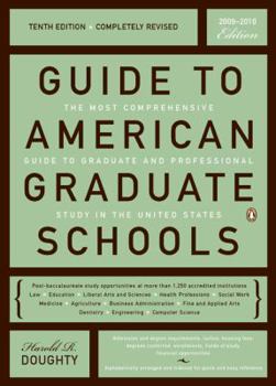 Paperback Guide to American Graduate Schools Book