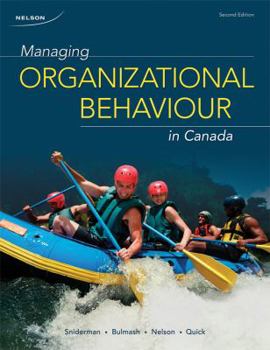 Hardcover Managing Organizational Behaviour in Canada Book