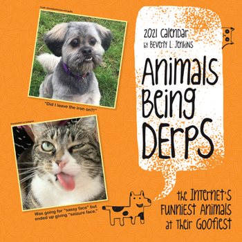 Calendar Animals Being Derps 2021 Wall Calendar: The Internet's Funniest Animals at Their Goofiest Book