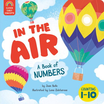 Board book In the Air: A Book of Numbers Book