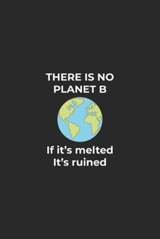 Planet B: Lined Paper Notebook 6x9 inches with 120 pages