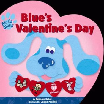 Paperback Blue's Valentine's Day [With Stickers] Book