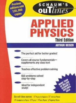 Paperback Schaum's Outline of Applied Physics Book
