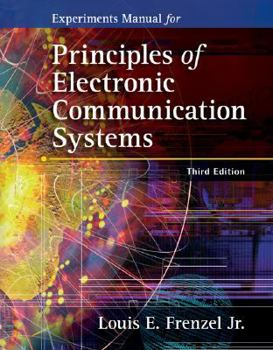 Paperback Principles of Electronic Communication Systems, Experiments Manual Book
