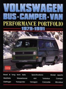 Paperback Volkswagen Bus-Camper-Van 1979-1991 Performance Portfolio Book