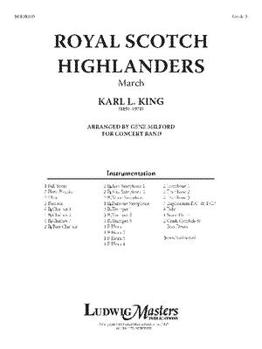 Paperback Royal Scotch Highlanders: Conductor Score Book