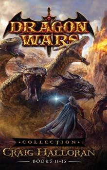 Hardcover Dragon Wars Collection: Books 11- 15 [Large Print] Book