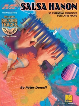 Paperback Salsa Hanon Play-Along: Private Lessons Series [With CD (Audio)] Book