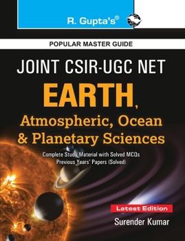 Paperback Joint CSIR-UGC (NET) Earth, Atmospheric, Ocean and Planetary Sciences Exam Guide (Part B & C) Book