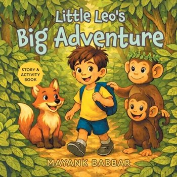 Paperback Little Leo's Big Adventure: Story & Activity Book
