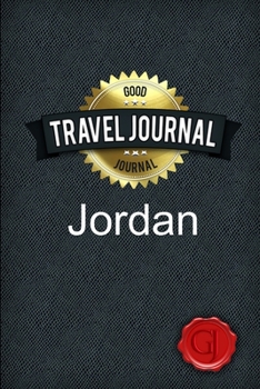 Paperback Travel Journal Jordan Book