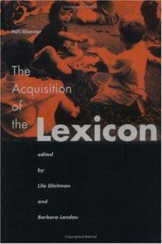 Paperback The Acquisition of the Lexicon Book