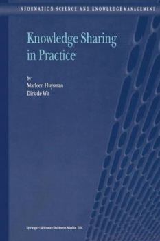 Hardcover Knowledge Sharing in Practice Book