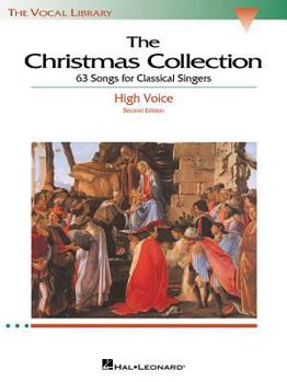 Paperback The Christmas Collection: The Vocal Library High Voice Book