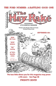 Paperback Hay Rake V1 N12 Sept 1921 Book