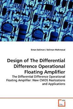 Paperback Design of The Differential Difference Operational Floating Amplifier Book