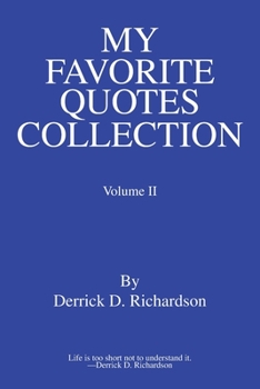Paperback My Favorite Quotes Collection: Volume Ii Book