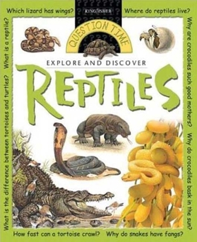Paperback Explore and Discover: Reptiles: Reptiles (Question Time) Book