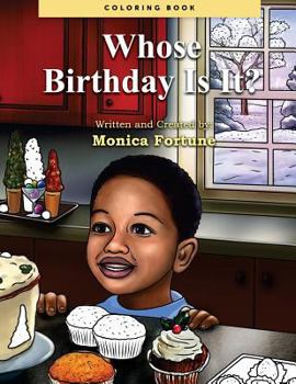Paperback Whose Birthday Is It? Coloring Book