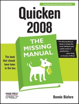 Paperback Quicken 2008: The Missing Manual Book