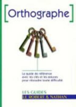 Paperback Orthographe - Robert & Nathan [French] Book