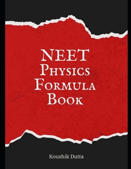 Paperback NEET Physics Formula Book: Quick Concepts, Shortcuts & High-Yield Revision Book