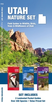 Pamphlet Utah Nature Set: Field Guides to Wildlife, Birds, Trees & Wildflowers of Utah Book