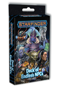 Paperback Starfinder Deck of Endless Npcs Book