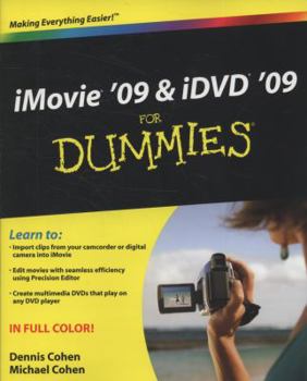 Paperback iMovie '09 & iDVD '09 for Dummies Book