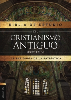 Leather Bound Reina Valera Revisada, Biblia de Estudio del Cristianismo Antiguo, Siglos I Al VI, Leathersoft, Negro, Interior a DOS Colores, Con Índice, Palabras de [Spanish] Book