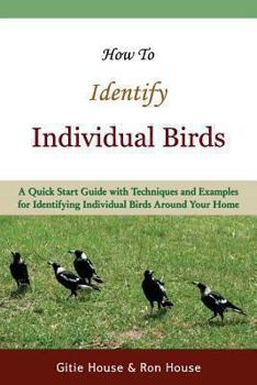 Paperback How To Identify Individual Birds Book