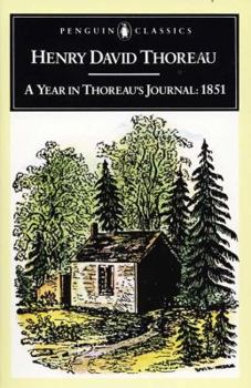 Paperback A Year in Thoreau's Journal: 1851 Book