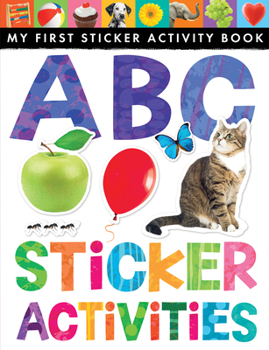 Paperback ABC Sticker Activities: My First Sticker Activity Book