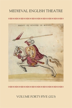 Paperback Medieval English Theatre 45 Book