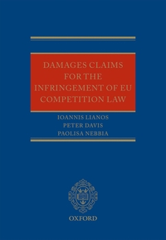 Hardcover Damages Claims for the Infringement of Eu Competition Law Book
