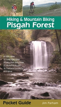 Paperback Hiking & Mountain Biking Pisgah Forest Book