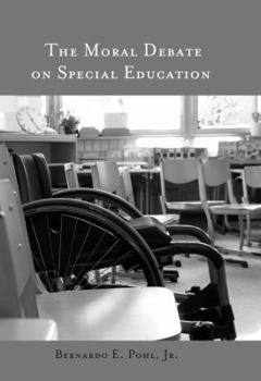 Hardcover The Moral Debate on Special Education Book