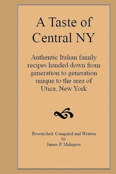 Paperback A Taste of Central NY (paperback) Book