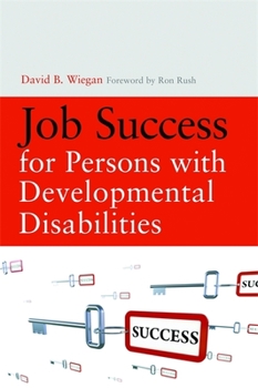 Paperback Job Success for Persons with Developmental Disabilities Book