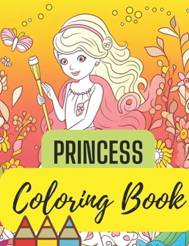 Paperback Princess Coloring Book