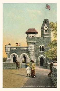 Paperback Vintage Journal The Belvedere, Central Park, New York City Book