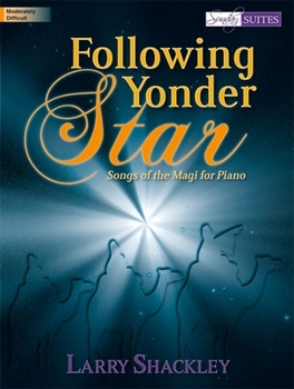 Paperback Following Yonder Star: Songs of the Magi for Piano Book