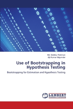 Paperback Use of Bootstrapping in Hypothesis Testing Book