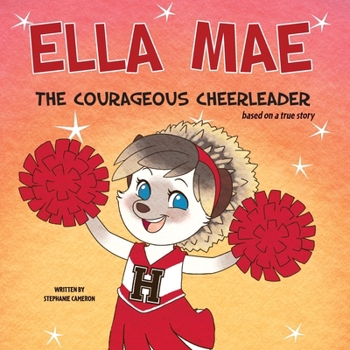 Paperback Ella Mae the Courageous Cheerleader [Large Print] Book