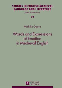 Hardcover Words and Expressions of Emotion in Medieval English Book