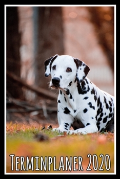 Terminplaner 2020: Jahresplaner von September 2019 bis Dezember 2020 mit Hund - Planer mit 174 Seiten in weiß im Format A5 mit glänzendem Soft Cover. (German Edition)