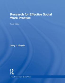 Hardcover Research for Effective Social Work Practice Book