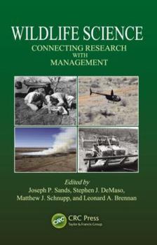 Hardcover Wildlife Science: Connecting Research with Management Book