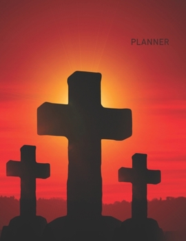 Planner: God Jesus 2 Year Monthly Planner with Note Pages (24 Months) | Jan 2020 - Dec 2021 | Month Planning | Appointment Calendar Schedule | Plan Each Day, Set Goals & Get Stuff Done